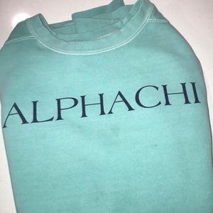 Alpha Chi Omega (AXO) Comfort Colors Sweatshirt